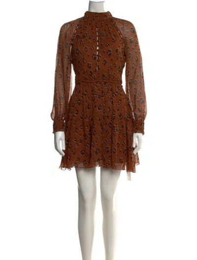 Pre-owned Nicholas Silk Mini Dress In Neutrals