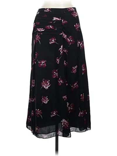 Pre-owned Nicholas Silk Skirt In Black