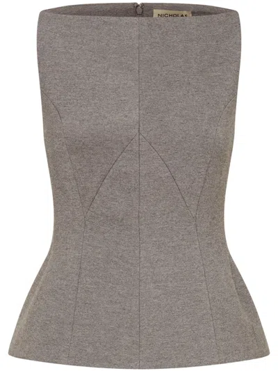 Nicholas Simmy Top In Grey