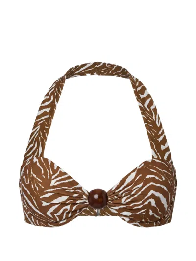 Nicholas Sirena Halterneck Bikini In Multi