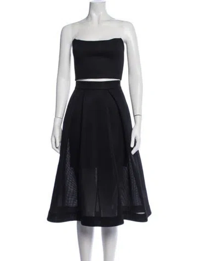 Pre-owned Nicholas Skirt Set In Blue