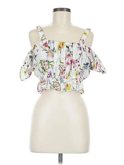 Pre-owned Nicholas Sleeveless Blouse In White