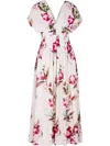Nicholas Sonya Midi Dress In Pink