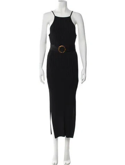 Pre-owned Nicholas Square Neckline Long Dress In Multi