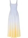 Nicholas Stefania Sleeveless Maxi Dress In Blue