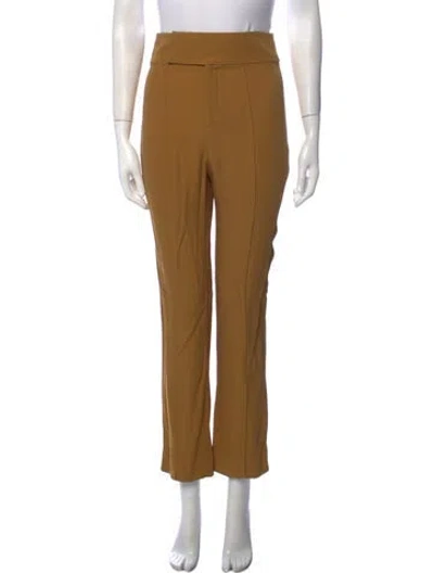 Pre-owned Nicholas Straight Leg Pants In Neutral