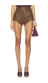 Nicholas Tala Micro Short In Brown