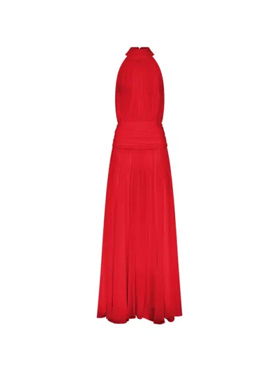 Nicholas Tessa Maxi Dress In Red