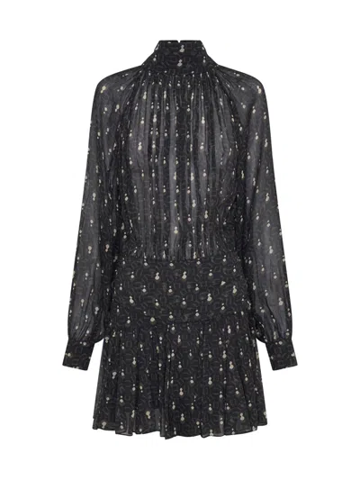 Nicholas The Label Women's Cecile Printed Pleated Minidress