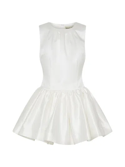 Nicholas The Label Women's Karina Satin Minidress In White