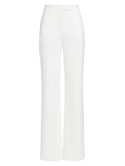 Nicholas The Label Women's Rena Straight-leg Trousers In Off White