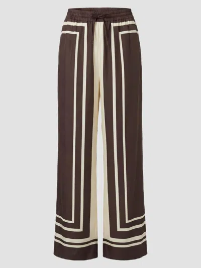 Nicholas The Label Women's Sandra Wide-leg Pants In Brown