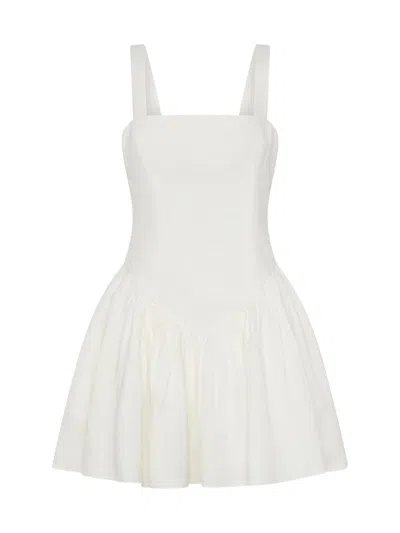 Nicholas The Label Women's Vittoria Linen-blend Minidress In White
