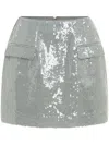 Nicholas Thora Mini Skirt In Green