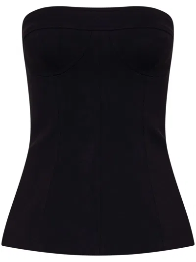 Nicholas Tilly Bodice Top In Black