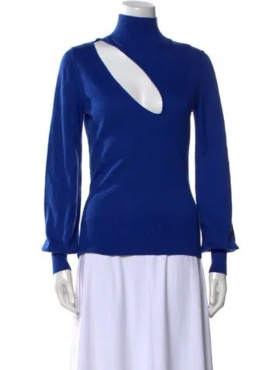 Pre-owned Nicholas Turtleneck Sweater In Blue