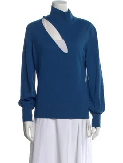 Pre-owned Nicholas Turtleneck Sweater In Blue