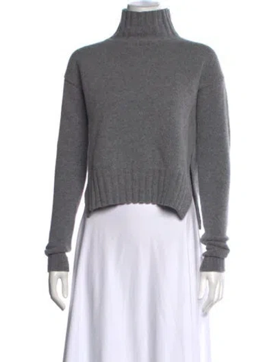 Pre-owned Nicholas Turtleneck Sweater In Grey