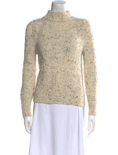 Pre-owned Nicholas Turtleneck Sweater In Neutral