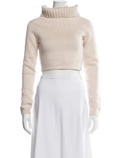 Pre-owned Nicholas Turtleneck Sweater In Neutrals