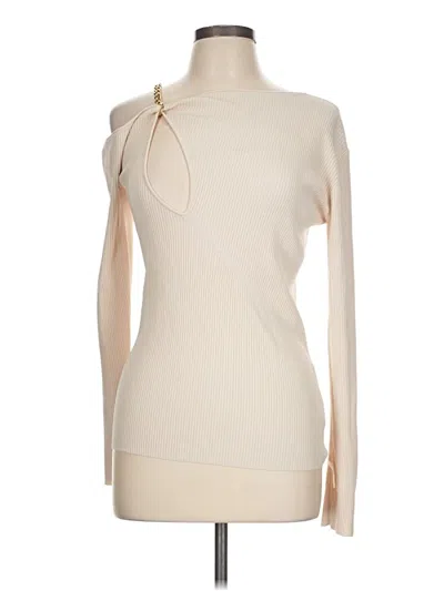 Pre-owned Nicholas Turtleneck Sweater In White