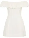 Nicholas Uma Mini Dress In White