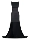 Nicholas Valentina High-low Mini Dress In Black