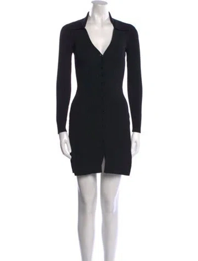 Pre-owned Nicholas V-neck Sweater In Black