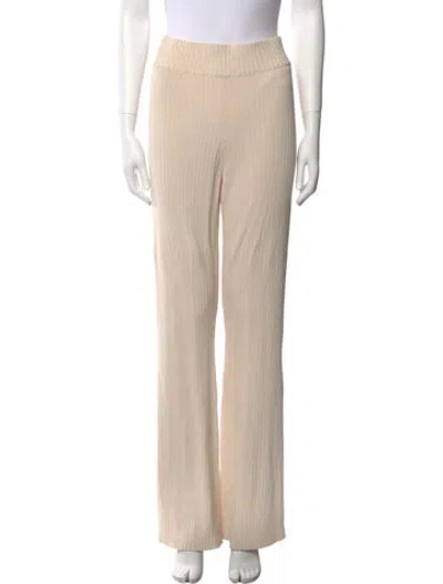 Pre-owned Nicholas Wide Leg Pants In Neutral