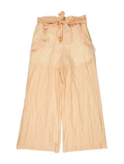 Pre-owned Nicholas Wide Leg Pants In Neutral