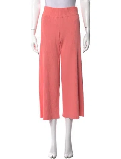 Pre-owned Nicholas Wide Leg Pants In Orange