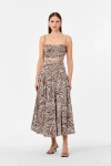 Nicholas Yulia Top In Animal Print