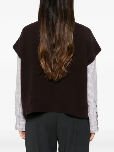 Nicholson & Nicholson Puff Ribbed-knit Roll-neck Sweater In Black
