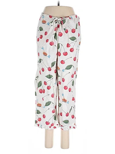 Pre-owned Nick & Nora Casual Pants In White