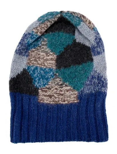 Pre-owned Nick Fouquet Beanie Hat In Blue
