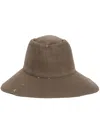 Nick Fouquet Crow Stitch Bucket Hat In Brown