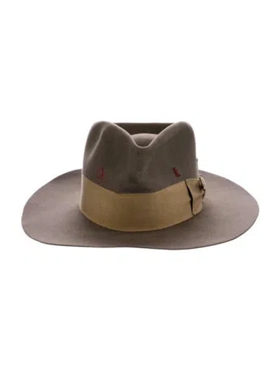 Pre-owned Nick Fouquet Felt Fedora Hat In Brown