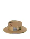 Nick Fouquet Illumination Bow-detail Hat In Brown