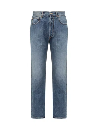 Nick Fouquet Jeans With Embroidery In Blue