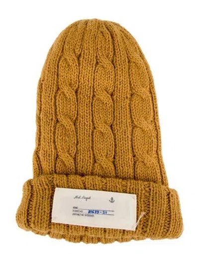 Pre-owned Nick Fouquet Knitted Beanie In Brown