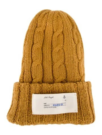 Pre-owned Nick Fouquet Knitted Beanie In Brown