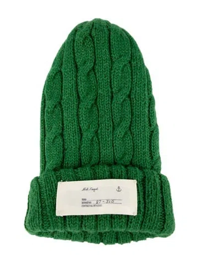 Pre-owned Nick Fouquet Knitted Beanie In Green