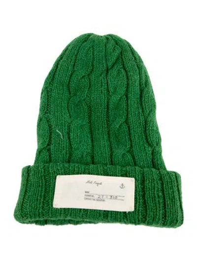 Pre-owned Nick Fouquet Knitted Beanie In Green