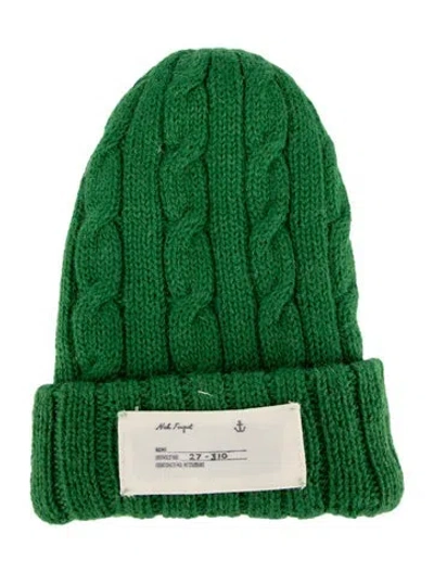 Pre-owned Nick Fouquet Knitted Beanie In Green