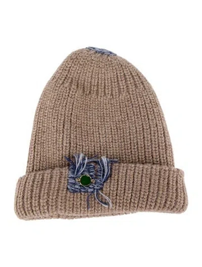 Pre-owned Nick Fouquet Knitted Beanie In Neutral