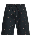 Nick Fouquet Man Shorts & Bermuda Shorts Black Size 38 Cotton In Black