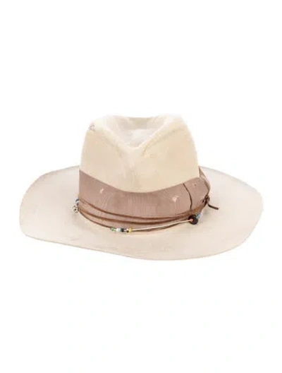 Pre-owned Nick Fouquet Neutral Felt Hat In Neutrals