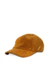 Nick Fouquet Roper Nf Suede Cap In Brown