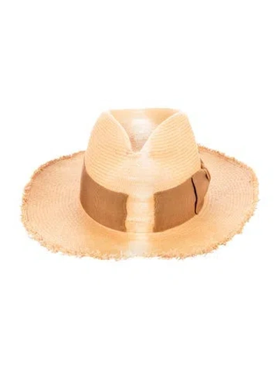 Pre-owned Nick Fouquet Straw Sun Hat In Neutral