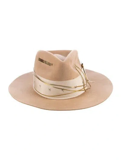 Pre-owned Nick Fouquet Wide Brim Hat In Brown